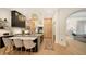 Modern kitchen with marble countertops and high-end appliances at 15125 Waterline Rd, Bradenton, FL 34212