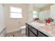 Simple bathroom with single sink and shower/tub combo at 2155 Jagust Rd, North Port, FL 34288