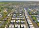 Aerial view showing community location and surrounding area at 2505 Riverbluff Pkwy # V196, Sarasota, FL 34231