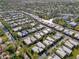 Aerial image showcasing a large community by the water at 2505 Riverbluff Pkwy # V196, Sarasota, FL 34231