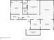 Single-story floor plan with 2 bedrooms, Gathering room and kitchen at 2505 Riverbluff Pkwy # V196, Sarasota, FL 34231