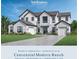 Two-story home with white siding, gray stucco, and a three-car garage at 2508 Waterfront Cir, Sarasota, FL 34240