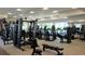 Modern gym with cardio and weight equipment at 3408 Hilltop Cir, Bradenton, FL 34211