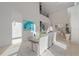 Spacious dining area with large windows and modern decor at 4136 Roberts Point Cir, Sarasota, FL 34242