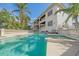 Expansive pool and spa with patio and lush landscaping at 4136 Roberts Point Cir, Sarasota, FL 34242