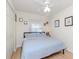 Comfortable bedroom with a queen-size bed and built-in closet at 4207 Caddie E Dr # 202, Bradenton, FL 34203