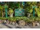 Hidden Harbor private community entrance with security cameras at 5112 Jungle Plum Rd, Sarasota, FL 34242