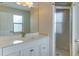 Clean bathroom with shower and vanity at 5369 Lake Arrowhead Trl # 17A, Sarasota, FL 34231