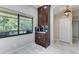 Kitchen features a built-in coffee bar and ample cabinet space at 5369 Lake Arrowhead Trl # 17A, Sarasota, FL 34231
