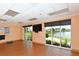 Exercise room with lake view at 5507 Fair Oaks St # 3-C, Bradenton, FL 34203