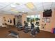 Fitness center with cardio and weight equipment at 5507 Fair Oaks St # 3-C, Bradenton, FL 34203