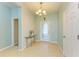 Bright entryway with tile flooring and a glass door at 7825 112Th E Ave, Parrish, FL 34219
