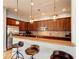 Community kitchen features stainless steel appliances and wood cabinets at 7923 111Th E Ter, Parrish, FL 34219