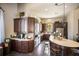 Modern kitchen in the clubhouse with island and ample counter space at 8224 Varenna Dr, Sarasota, FL 34231