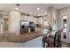 Modern kitchen with stainless steel appliances and granite countertops at 8224 Varenna Dr, Sarasota, FL 34231