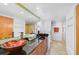Bathroom with double sinks, glass shower, and modern fixtures at 888 Blvd Of The Arts # 1408, Sarasota, FL 34236