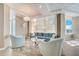 Elegant lobby with comfortable seating and large windows at 888 Blvd Of The Arts # 1408, Sarasota, FL 34236