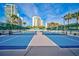 Enjoy resort-style living with these well-maintained tennis courts at 888 Blvd Of The Arts # 1408, Sarasota, FL 34236