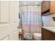 Bathroom with shower stall and vanity at 1100 27Th W Ave, Palmetto, FL 34221