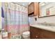 Bright bathroom with updated vanity and shower at 1100 27Th W Ave, Palmetto, FL 34221