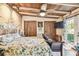 Bright bedroom featuring a comfy bed and access to backyard at 1100 27Th W Ave, Palmetto, FL 34221
