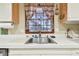 Kitchen sink with window overlooking the backyard at 1100 27Th W Ave, Palmetto, FL 34221