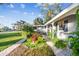 Landscaped walkway leading to the front entrance at 1100 27Th W Ave, Palmetto, FL 34221