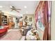 Living area with comfortable seating and a view of the kitchen at 1100 27Th W Ave, Palmetto, FL 34221