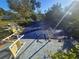 Backyard pool with safety cover, needs some TLC at 1346 Kenmore St, Port Charlotte, FL 33952