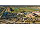 Aerial view of community with clubhouse and pool at 17607 Gawthrop Dr # 103, Bradenton, FL 34211