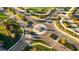 Aerial view of a residential community roundabout at 17607 Gawthrop Dr # 103, Bradenton, FL 34211