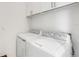 Bright laundry room with washer and dryer included at 17607 Gawthrop Dr # 103, Bradenton, FL 34211
