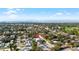 Aerial view of the house and surrounding area at 1790 Ezelle Ave, Largo, FL 33770