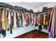 Large walk-in closet with ample hanging space and shelving at 1790 Ezelle Ave, Largo, FL 33770