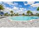 Stunning pool and patio area with a relaxing atmosphere at 17920 Palmiste Dr, Bradenton, FL 34202