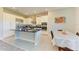 Modern kitchen with stainless steel appliances and an island at 1810 5Th E St, Palmetto, FL 34221