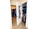 Large bedroom closet with double hanging rods at 2111 Tally Breeze Way, Bradenton, FL 34208