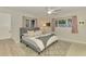 Spacious bedroom with king-size bed and neutral color palette at 2708 Bigelow Dr, Sarasota, FL 34239