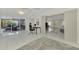 Home office space with sliding doors leading to backyard and pool at 2708 Bigelow Dr, Sarasota, FL 34239