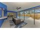 Pool patio with sectional sofa and view of the pool at 2708 Bigelow Dr, Sarasota, FL 34239
