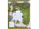 Aerial view showing house, pool, and large backyard at 3011 Ashton Rd, Sarasota, FL 34231