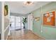 Clean and bright lobby area with mailboxes and elevator access at 3300 S Beneva Rd # 224, Sarasota, FL 34232