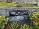 Tregate East condo community sign at 3983 Maceachen Blvd # 432, Sarasota, FL 34233