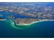 Coastal Florida community aerial view at 4275 Castlebridge Ln # 1312B1, Sarasota, FL 34238