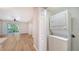 Stackable washer and dryer in a closet at 4275 Castlebridge Ln # 1312B1, Sarasota, FL 34238