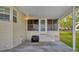 Covered patio with concrete flooring and steps at 4316 12Th Street E Ct, Ellenton, FL 34222