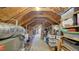 Large attic with ample storage space and shelving at 4892 Peregrine E Pt, Sarasota, FL 34231