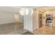 Kitchen view with stainless steel appliances and patio access at 5152 Marsh Field Ln # 117, Sarasota, FL 34235