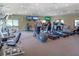 Fitness center with treadmills, ellipticals, and weight machines at 5440 Eagles Point Cir # 405, Sarasota, FL 34231