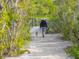 Scenic nature trail perfect for walking dogs at 5440 Eagles Point Cir # 405, Sarasota, FL 34231